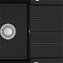 MEXEN MEXEN - Bruno granitový drez 1 s odkvapkávačom 795x495 mm, čierna 6513791010-77