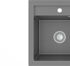 MEXEN MEXEN - Bunky Vito granitový drez 1 520x490 mm, sivá 6503521000-71