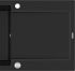 MEXEN MEXEN - Leo granitový drez 1 s odkvapkávačom 900x500 mm, čierna 6501901010-77