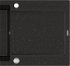 MEXEN MEXEN - Leo granitový drez 1 s odkvapkávačom 900x500 mm, čierna / zlatá kovová 6501901010-75