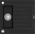 MEXEN MEXEN - Matias granitový drez s malým odkvapkávačom 900x505 mm, čierny 6502901505-77