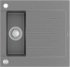 MEXEN MEXEN - Matias žula drez 1,5-misa drez s vypúšťaním krátky Board 900x505 mm, sivá 6502901505-71