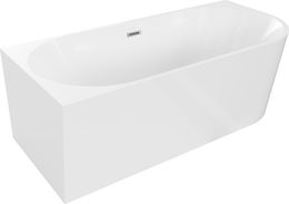 MEXEN - Mia voľne stojaca vaňa ľavá 150 x 75 cm, biela bez krytky prepadu a zátky 52691507500L-SS