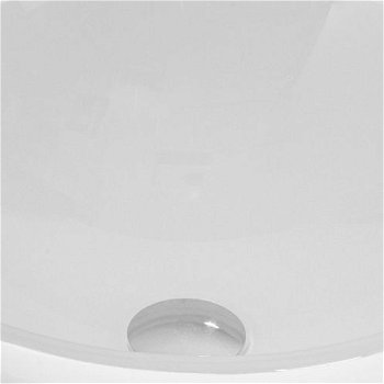 MEXEN - Mira sklenené umývadlo 42 cm, biela 24124230