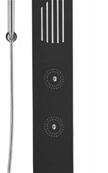 MEXEN - Navas sprchový panel, čierny 7627-02-70