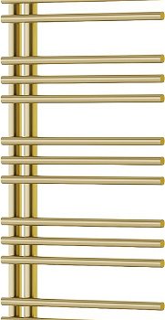 MEXEN - Neptún vykurovací rebrík/radiátor 1400 x 500 mm, 420 W, zlatá W101-1400-500-00-50