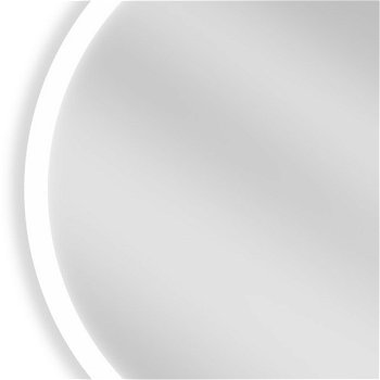 MEXEN - Oro zrkadlo s osvetlením 80 cm, LED 6000K, 9824-080-080-611-00