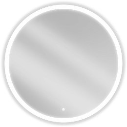 MEXEN - Oro zrkadlo s osvetlením 90 cm, LED 6000K, 9824-090-090-611-00