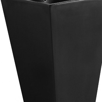 MEXEN - Pia voľne stojace umývadlo 47 x 47 cm, čierny mat 26104770