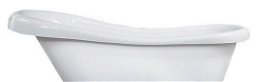 MEXEN - RETRO Voľne stojaca vaňa 170x75 cm, biela, sifón chróm 53251707500
