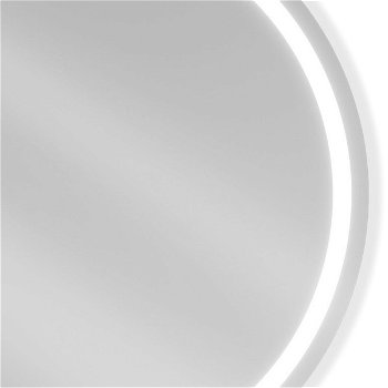 MEXEN - Rose zrkadlo s osvetlením, 90 cm, LED 600 9810-090-090-611-00