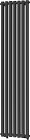 MEXEN - Texas vykurovací rebrík/radiátor 1800 x 460 mm, 719 W, čierny W203-1800-460-00-70