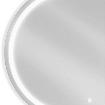 MEXEN - Umba zrkadlo s osvetlením s kozmetickým zrkadlom 80 x 60 cm, LED 600 9822-080-060-611-00