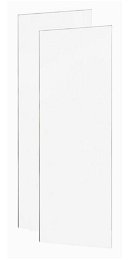 MEXEN - VELAR sprchové dvere 130x200 cm 8mm transparent, samostatné sklo 871-130-000-00-00