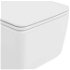 MEXEN - Vera závesná WC misa Rimless vrátane sedátka s slow-slim, Duroplast, biela 30164000
