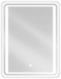 MEXEN - Zusa zrkadlo s osvetlením 60 x 80 cm, LED 600 9808-060-080-611-00