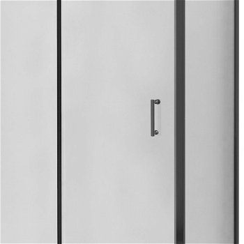 MEXEN/S - APIA sprchovací kút 115x100, transparent, čierna 840-115-100-70-00
