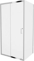 MEXEN/S - Apia sprchovací kút obdĺžnik 110x100, transparent, chróm 840-110-100-01-00