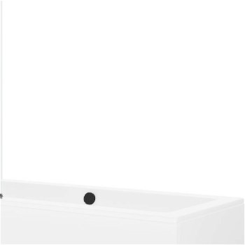 MEXEN/S - Cube obdĺžniková vaňa 180 x 80 cm s panelom + vaňová zástena 80 cm, transparent, čierna 550518080X9408117000