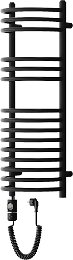 MEXEN/S - Eros radiátor + vykurovacia tyč 900 x 318 mm, 300 W, čierna W112-0900-318-2300-70