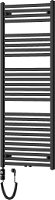 MEXEN/S - Hades radiátor + vykurovacia tyč 1500 x 600 mm, 900 W, čierna W104-1500-600-2900-70