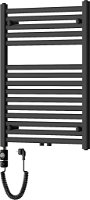 MEXEN/S - Hades radiátor + vykurovacia tyč 800 x 600 mm, 600 W, čierna W104-0800-600-2600-70