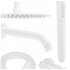 MEXEN/S - Kai DR70 podomietkový vaňový SET s výtokovou hubicou + slim sprcha 25 cm, biela 77602DR70251-20