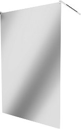 MEXEN/S - KIOTO samostatne stojaca sprchová zástena 100 x 200, zrkadlové, chróm 800-100-002-01-50