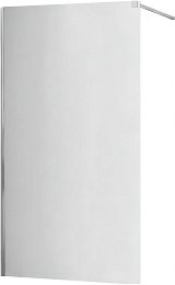 MEXEN/S - KIOTO Sprchová zástena WALK-IN 100x200 cm 8 mm, chróm, zrkadlové sklo 800-100-101-01-50