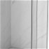 MEXEN/S - Kioto Sprchová zástena WALK-IN 120 x 40 cm, čierny vzor, chróm 800-120-212-01-70-040