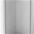MEXEN/S - Kioto Sprchová zástena WALK-IN 120 x 40 cm, čierny vzor, chróm 800-120-212-01-70-040