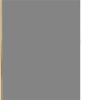 MEXEN/S - KIOTO Sprchová zástena WALK-IN 80x200 cm 8 mm, zlatá, dymové sklo 800-080-101-50-40