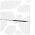MEXEN/S - KIOTO Sprchová zástena WALK-IN s poličkou a držiakom uterákov 70 x 200, biely dekor 8 mm, chróm 800-070-121-01-97