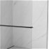 MEXEN/S - Kioto+ Sprchová zástena WALK-IN s poličkou a držiakom uterákov 85 x 200, transparent, čierna 800-085-121-70-00