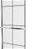 MEXEN/S - KIOTO Sprchová zástena WALK-IN s poličkou a držiakom uterákov 90 x 200, transparent/čierna 8 mm, chróm 800-090-121-01-77