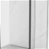 MEXEN/S - Kioto Sprchová zástena WALK-IN voľne stojaca 100 x 30 x 30 cm, čierny vzor, čierna 800-100-030-222-70-70-030