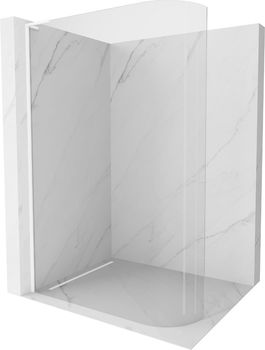 MEXEN/S - KiotoL Sprchová zástena WALK-IN Walk-in 90 x 200 cm, transparent, biała 800-090-103-20-06