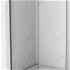 MEXEN/S - Kyoto Sprchová zástena WALK-IN 100 x 100 cm, transparent, čierna 800-100-202-70-00-100