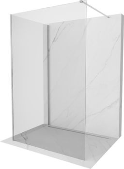 MEXEN/S - Kioto Sprchová zástena WALK-IN 100 x 70 cm, transparent, chróm 800-100-212-01-00-070