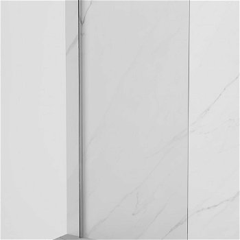 MEXEN/S - Kyoto Sprchová zástena WALK-IN 100 x 90 cm, transparent, chróm 800-100-212-01-00-090