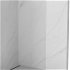 MEXEN/S - Kyoto Sprchová zástena WALK-IN 115 x 200, transparent 8 mm, čierna 800-115-101-70-00