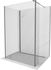 MEXEN/S - Kyoto Sprchová zástena WALK-IN 115 x 90 x 40 cm, transparent, grafit metal - 800-115-90-221-95-00-040 800-115-090-221-95-00-040