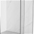 MEXEN/S - Kyoto Sprchová zástena WALK-IN voľne stojaca 100 x 30 x 30 cm, čierny vzor, chróm 800-100-030-222-01-70-030