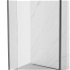 MEXEN/S - Kyoto Sprchová zástena WALK-IN voľne stojaca 100 x 30 x 30 cm, transparent, čierna 800-100-030-222-70-00-030