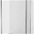 MEXEN/S - Kyoto Sprchová zástena WALK-IN voľne stojaca 110 x 30 x 30 cm, čierny vzor, chróm 800-110-030-222-01-70-030