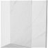 MEXEN/S - Kyoto Sprchová zástena WALK-IN voľne stojaca 140 x 200, transparent 8 mm, biela 800-140-002-20-00