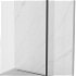 MEXEN/S - Kyoto Sprchová zástena WALK-IN voľne stojaca 150 x 30 x 30 cm, transparent, čierna 800-150-030-222-70-00-030