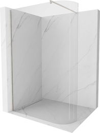 MEXEN/S - Kioto Sprchová zástena WALK-IN Walk-in 80 x 200 cm, transparent 8 mm, nikel kartáčovaný 800-080-101-97-06