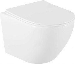 MEXEN/S - Lena Závesná WC misa vrátane sedátka s slow-slim, duroplast, biela 30220400