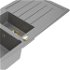MEXEN/S MEXEN/S - Andres granitový drez s odkvapkávačom vrátane batérie Rita, šedá 6515-71-670300-50